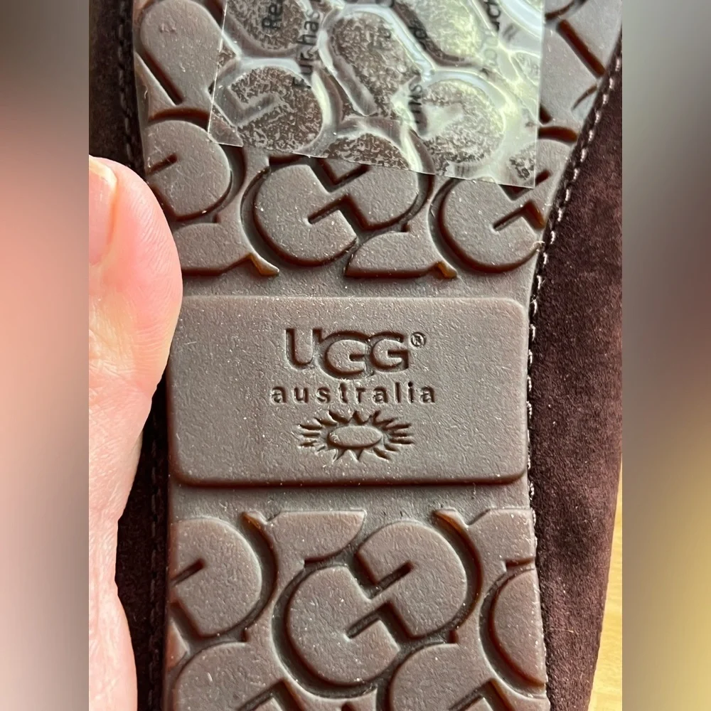 💜UGG Kids Brown Moccasin Shoes